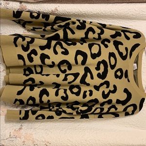 Cheetah Sweater